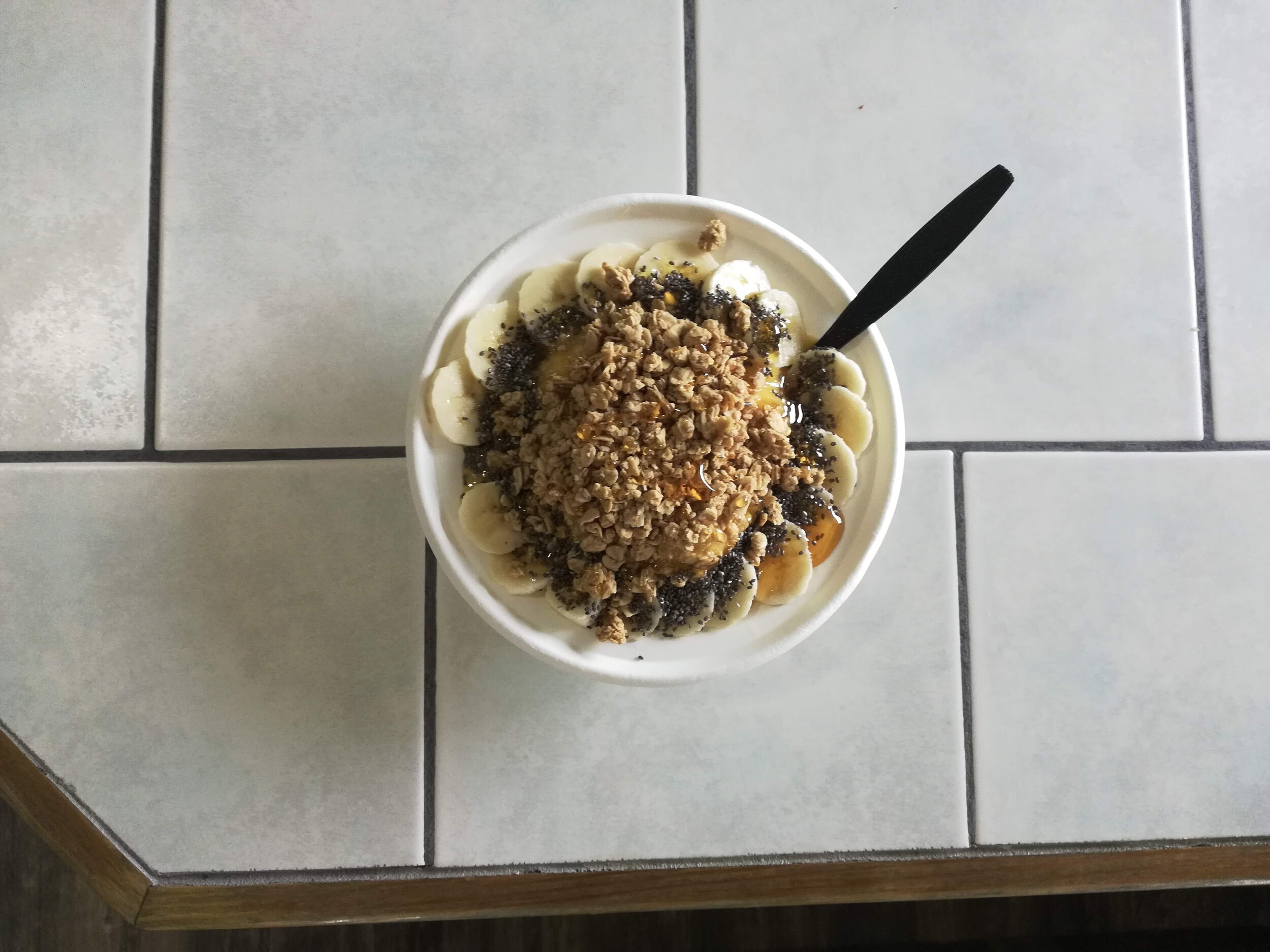 Mango Banana Smoothie Bowl
