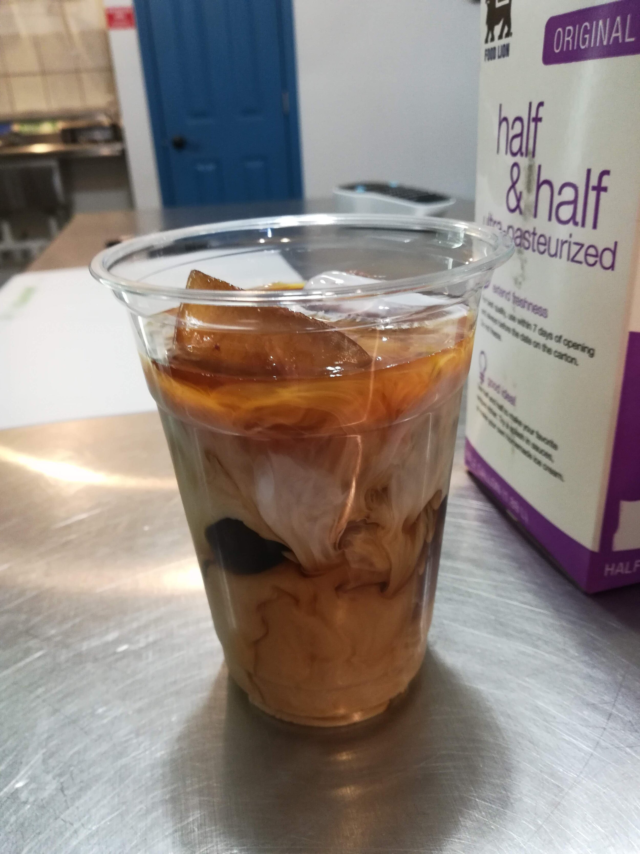 Iced Coffee w/ Coffee Cubes