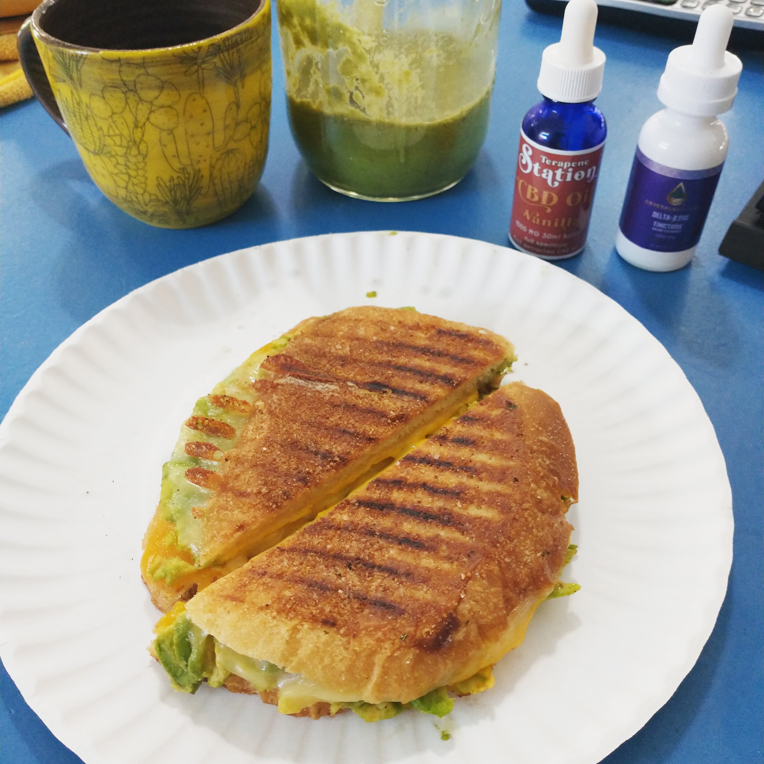 Avocado Grilled Cheese